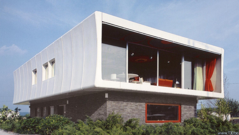 Illustration for article titled Plastic Homes from the Days When Plastic Was the Future